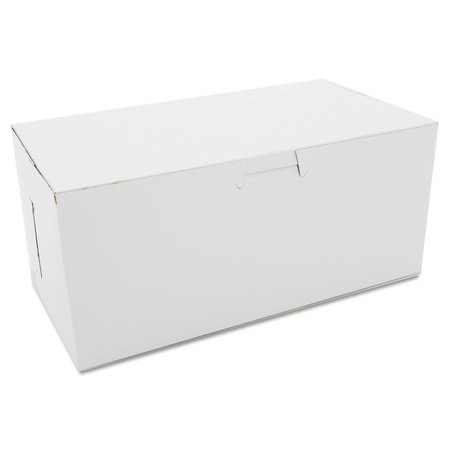 Sct Box, Bakery, Lock Corner, 9x5x4, White, PK250 SCH 0949